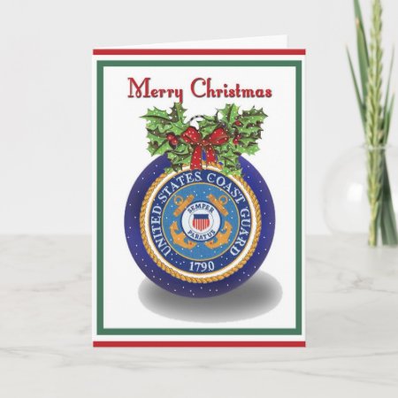 Military Coast Guard Christmas Card
