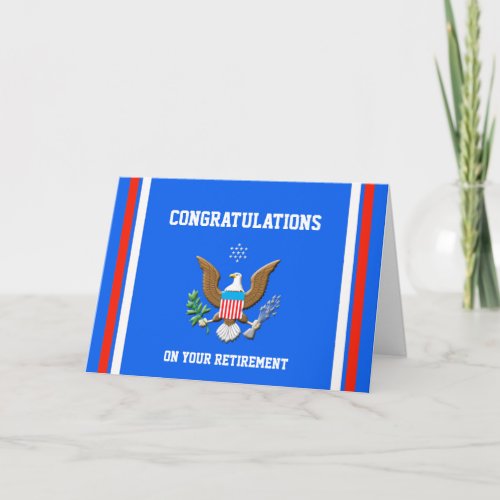 Military Coast Guard Retirement-2 Defense emblem