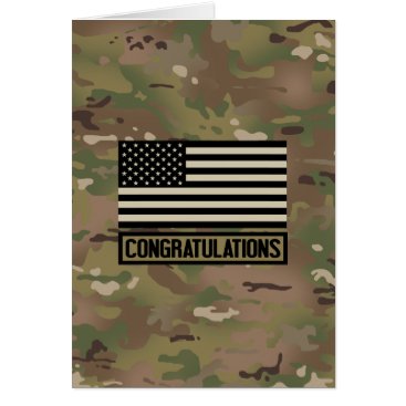 Military: Congratulations (Camouflage) Military: Congratulations (Camouflage)