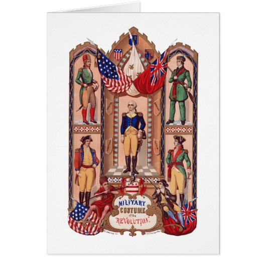 Military Costume of the Revolutionary War 1855 (Front)