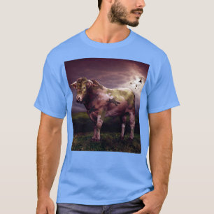 Military Cow from Fonebook T-Shirt