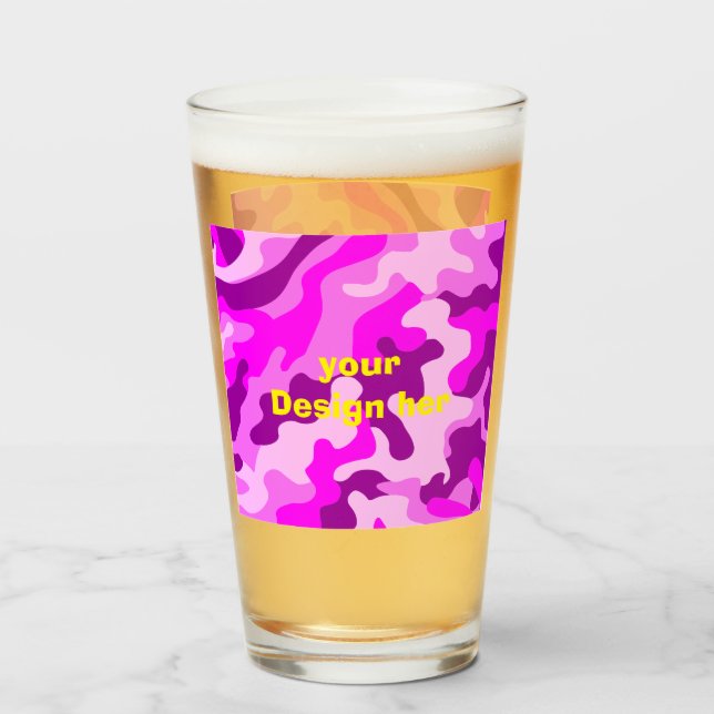 military cut Glass Cup  personalized gifts (Back Filled)