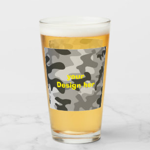 military cut Glass Cup  personalized gifts