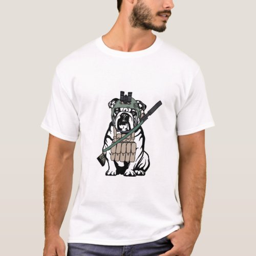 Military Dawg T_Shirt