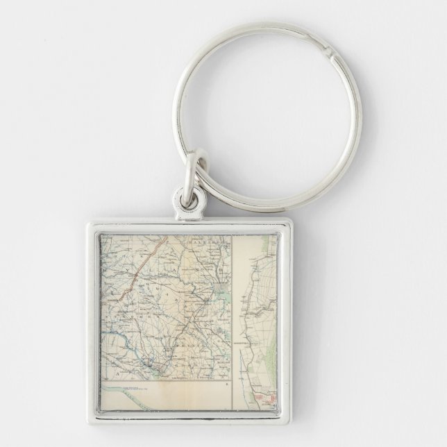 Military depts of Wash, Penn, Annapolis, NE Va Keychain (Front)