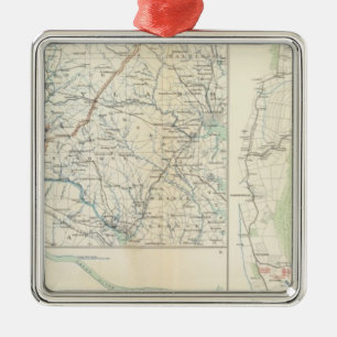 Military depts of Wash, Penn, Annapolis, NE Va Metal Ornament