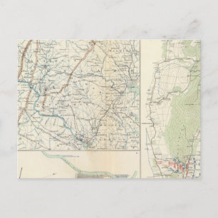 Military depts of Wash, Penn, Annapolis, NE Va Postcard