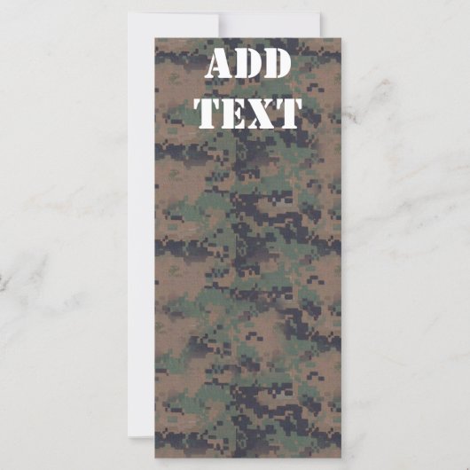 Military Digital Woodland Background (Front)