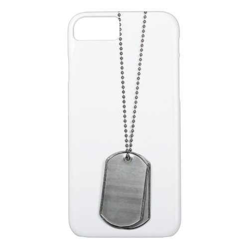 Military Dog Tags iPhone 87 Case