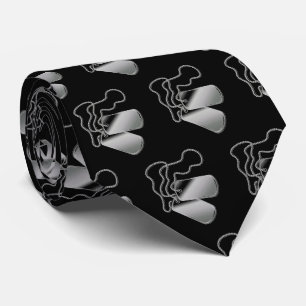 MILITARY DOG TAGS tie