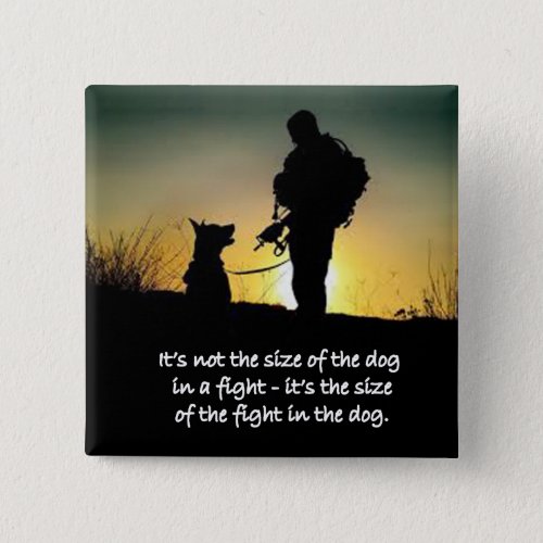 Military Dog Veterans Day Buttons