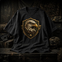 Military Eagle Crest Emblem
