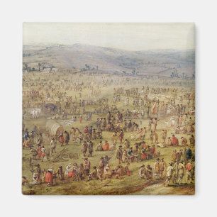 Military Encampment Magnet