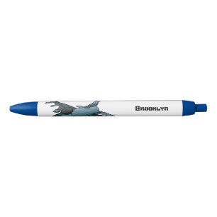 Military fighter jet plane cartoon pen