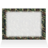 Military Forest Camouflage Background (Inside Horizontal (Top))