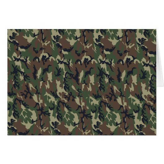 Military Forest Camouflage Background (Front Horizontal)