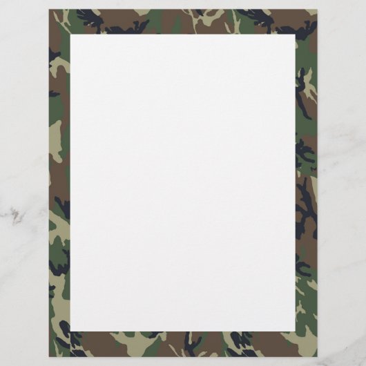 Military Forest Camouflage Background (Front)