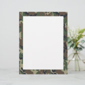 Military Forest Camouflage Background (Standing Front)