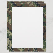 Military Forest Camouflage Background (Front/Back)