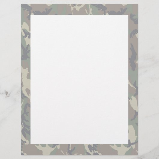 Military Forest Camouflage Background Lightened (Front)