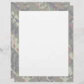 Military Forest Camouflage Background Lightened (Front/Back)