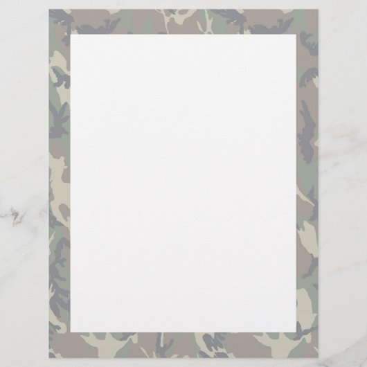 Military Forest Camouflage Background Lightened (Back)