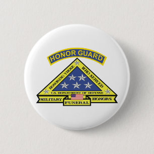 MILITARY FUNERAL HONOR GUARD BUTTON