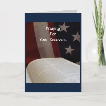 Military Get Well Card by heavenly_sonshine at Zazzle