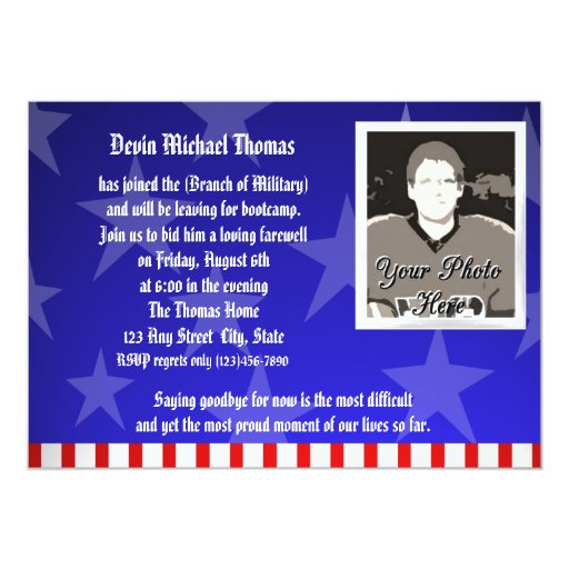 Free Printable Going Away Cards For Military