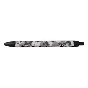 Military Gray Camouflage Pattern Pen