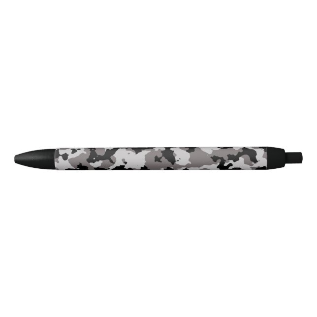Military Gray Camouflage Pattern Pen (Front)