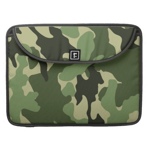 Military Green Camo 15 Inch Macbook Pro Sleeves | Zazzle