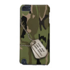 Military Green Camo w/ Dog Tag