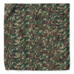 Military Green Camouflage Bandana at Zazzle