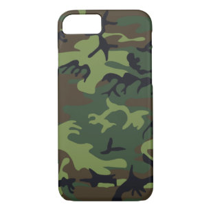Military Green Camouflage iPhone 8/7 Case