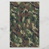 Military Green Camouflage Pattern (Front)