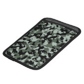 Military Green Camouflage Pattern Sleeve For iPad Mini (Front Bottom)