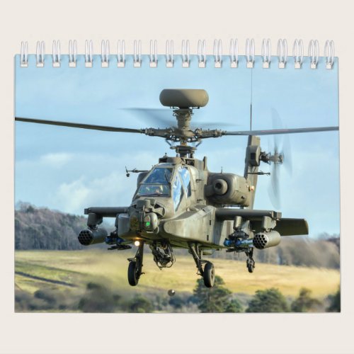 Military Helicopters Calendar