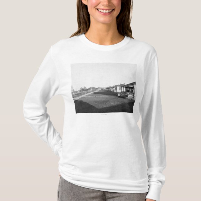 Military Homes in Residential Area of Fort Meade T-Shirt (Front)