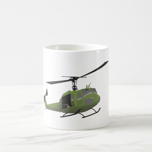 Military Huey Helicopter Coffee Mug