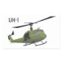 Military Huey Helicopter Sticker