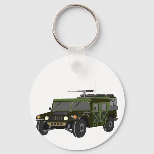 Military Hummer Keychain