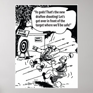 Military Humor, Safe Place, Funny Vintage Poster