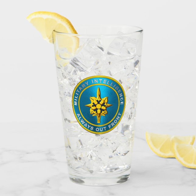 Military Intelligence Glass (Front Ice)