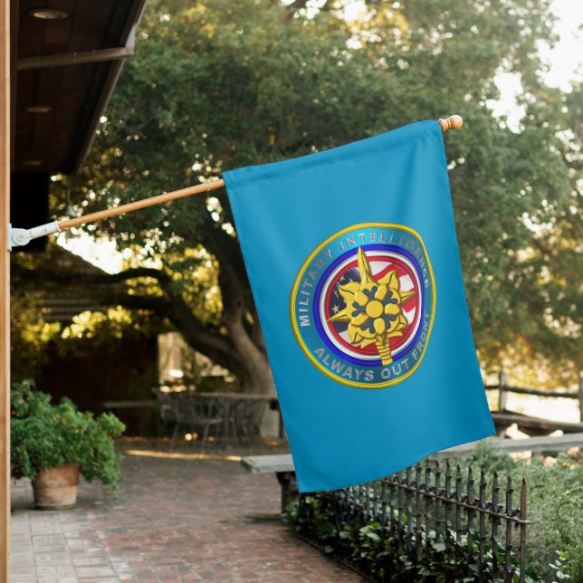 Military Intelligence  House Flag (In SItu)