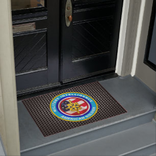 Military Intelligence Veteran Doormat