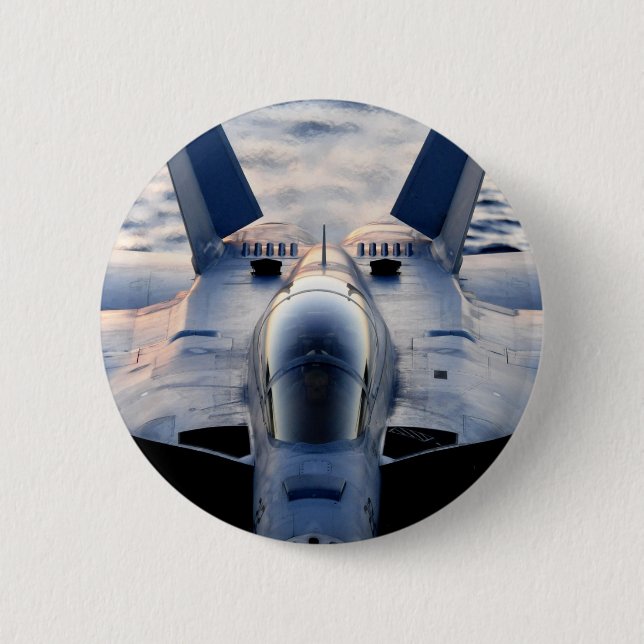 Military jet button (Front)
