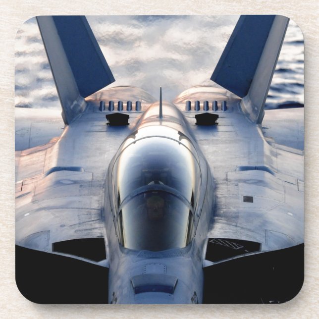 Military jet drink coaster (Front)