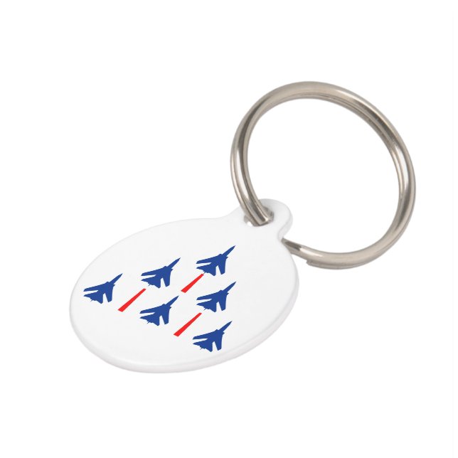 Military Jets Pet ID Tag Zazzle
