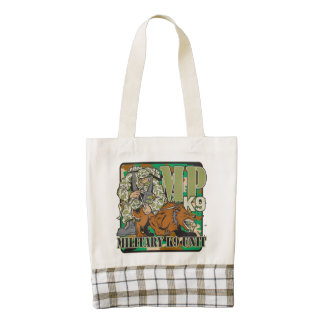 Military K9 Unit Zazzle HEART Tote Bag
